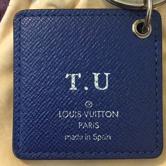 Authentic Louis Vuitton Damier Illustra  SAVANE Giraffe Chapman Keychain - Picture 16 of 16